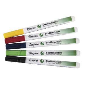 Set of textile drawing pens, fine tip