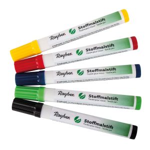 Set Stoffmalstifte, dicke Spitze