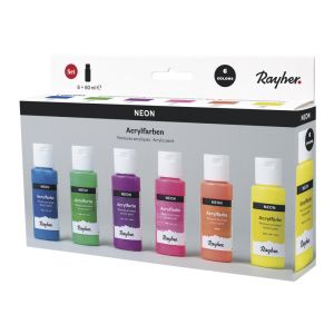 Acrylfarben Set Neon