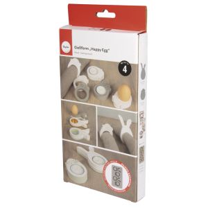 Silicone casting mould Happy Egg