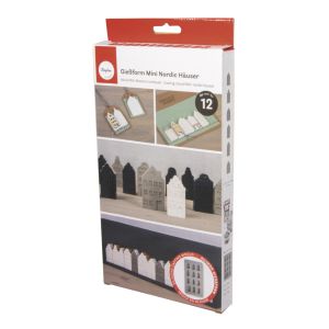Silicone mould Mini nordic houses