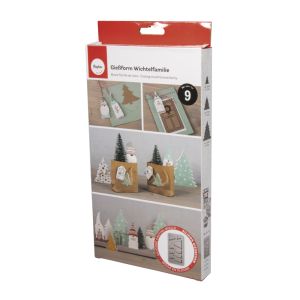 Silicone mould Gnome family