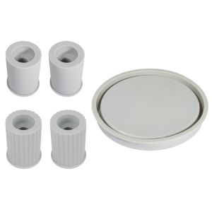 Silicone mould set Candleholder