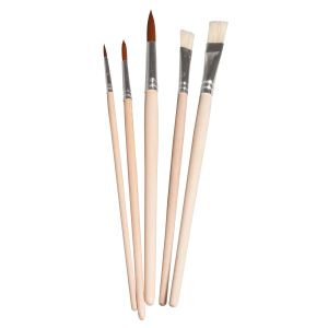 Paintbrush set Kinderg.+school, FSC 100%