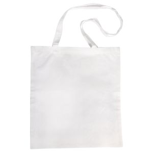 Cotton bag w. long handles