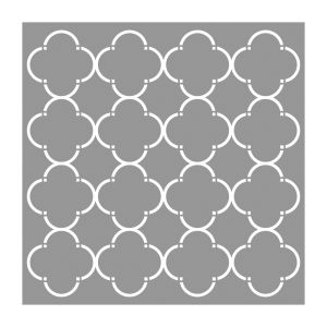 Stencil honeycomb stylish