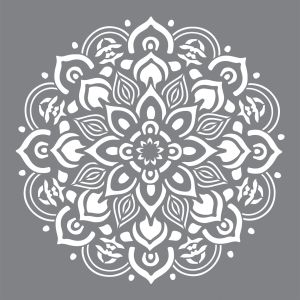 Stencil Mandala