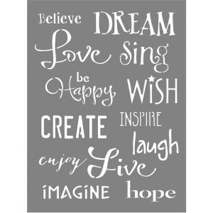 Schablone Inspirationen