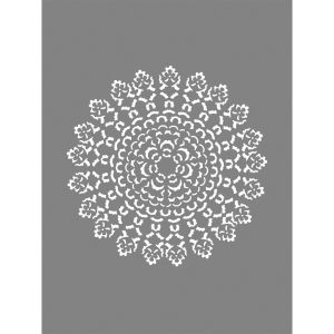 Stencil Ornament