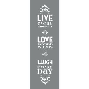 Stencil Live the day