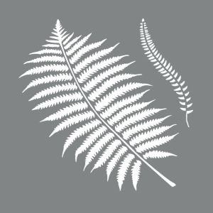 Schablone Botanic