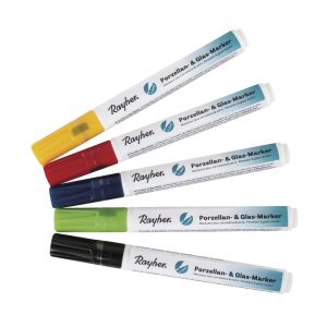 Set Porzellan&Glas-Marker