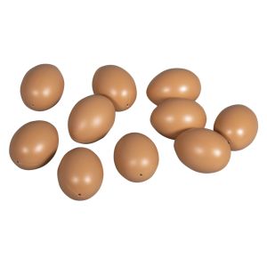 Plastik-Eier, 6cm ø