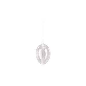 Plastic egg, two parts, 6 cm