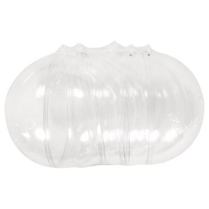 Plastic ball, two-parts, 10cm ø