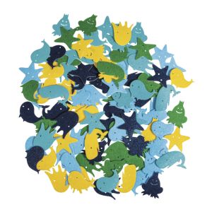 Felt motifs Sea mix, self-adhesive