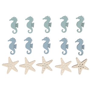 MDF Objects Starfish+Seahorse