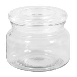 Vorratsglas mit Glasdeckel, 10cm ø
