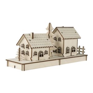 Wood.build.kit Cottages x2, FSC 100%