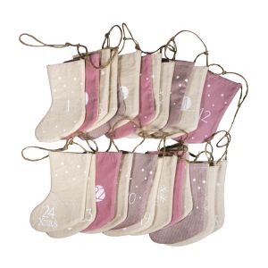 Advent calendar Christmas stockings