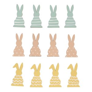 Holz Streuteile Hase