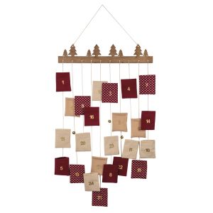 Advent calendar to hang up