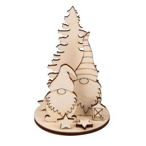 Holz Steckteil Wichtel, FSC Mix Credit