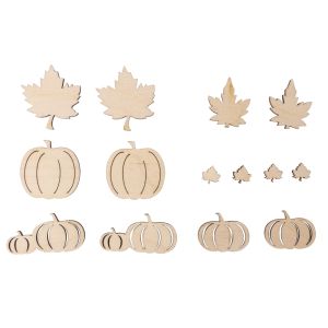 Holz Streuteile Herbst, FSC Mix Credit