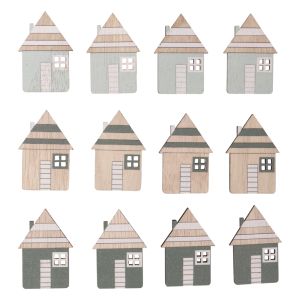 Holz Streuteile Haus, FSC 100%