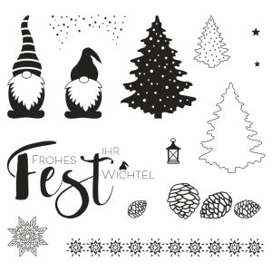 Clear Stamps - Christmas Gnome