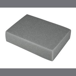 Foam plastic pre-cut f. dry felting