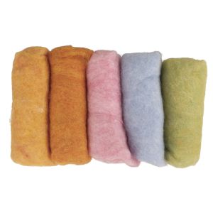 Pure new wool/Fleece, mottled