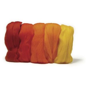 Merion roving tuft, super smooth
