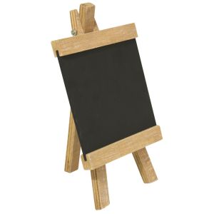 Holz-Staffelei mit Tafel, 10x18 cm