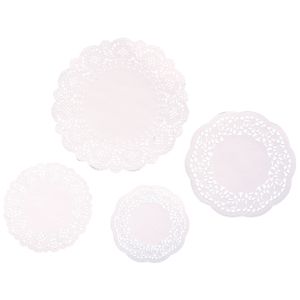 Paper doily set: round