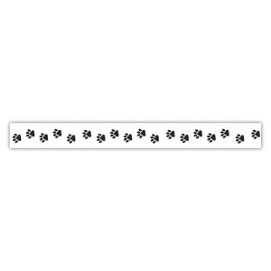 Washi Tape Paw prints