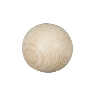Raw-wood balls, undrilled, 60mm ø