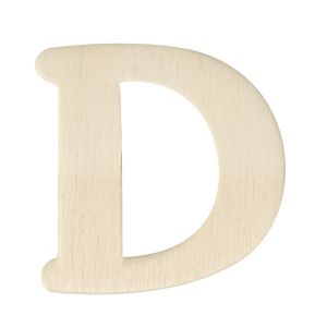 Holz-Buchstaben, 4 cm