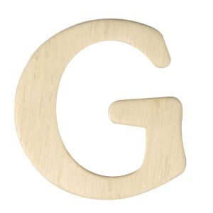 Holz-Buchstaben, 4 cm