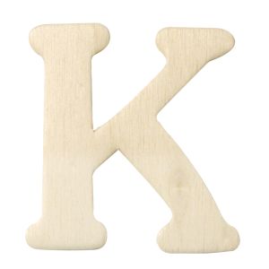 Holz-Buchstaben, 4 cm