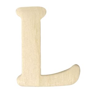 Holz-Buchstaben, 4 cm