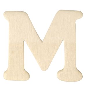 Holz-Buchstaben, 4 cm