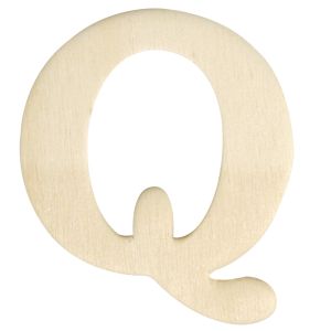 Holz-Buchstaben, 4 cm