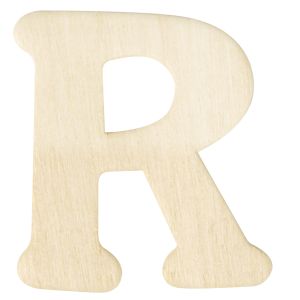 Holz-Buchstaben, 4 cm