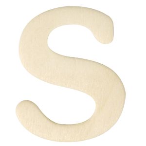 Holz-Buchstaben, 4 cm