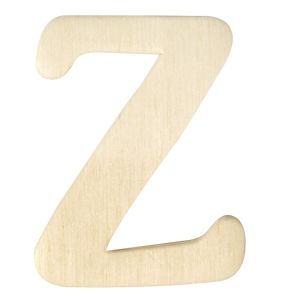 Holz-Buchstaben, 4 cm