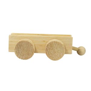 Wooden waggon, 8x4,5x2,5 cm
