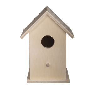 Wooden birdhouse box FSC Mix Credit