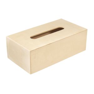 Wooden tissue case, FSC Mix Credit