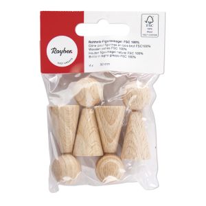 Wooden cones FSC 100%